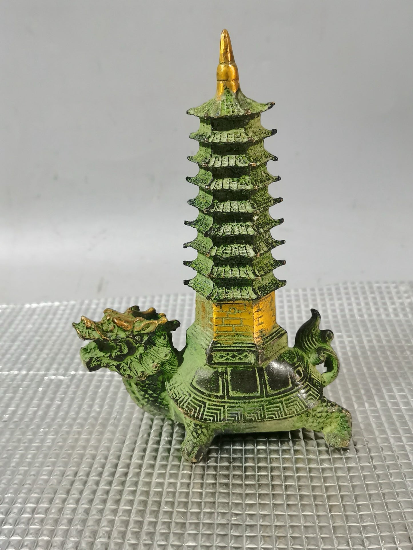 Copper Dragon Turtle Wenchang Pagoda