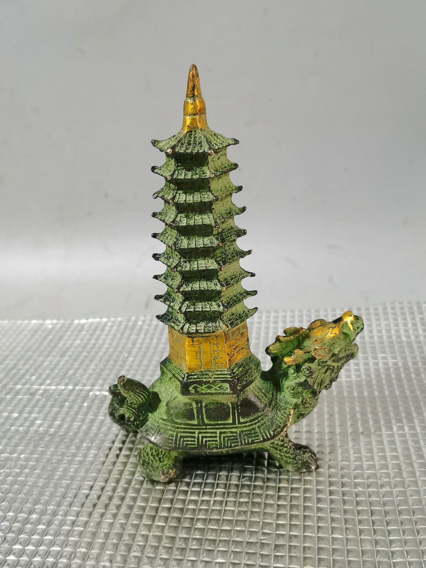 Copper Dragon Turtle Wenchang Pagoda