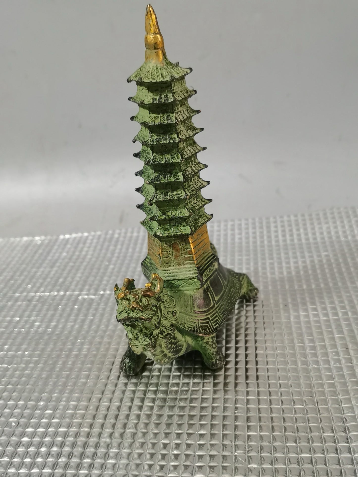 Copper Dragon Turtle Wenchang Pagoda