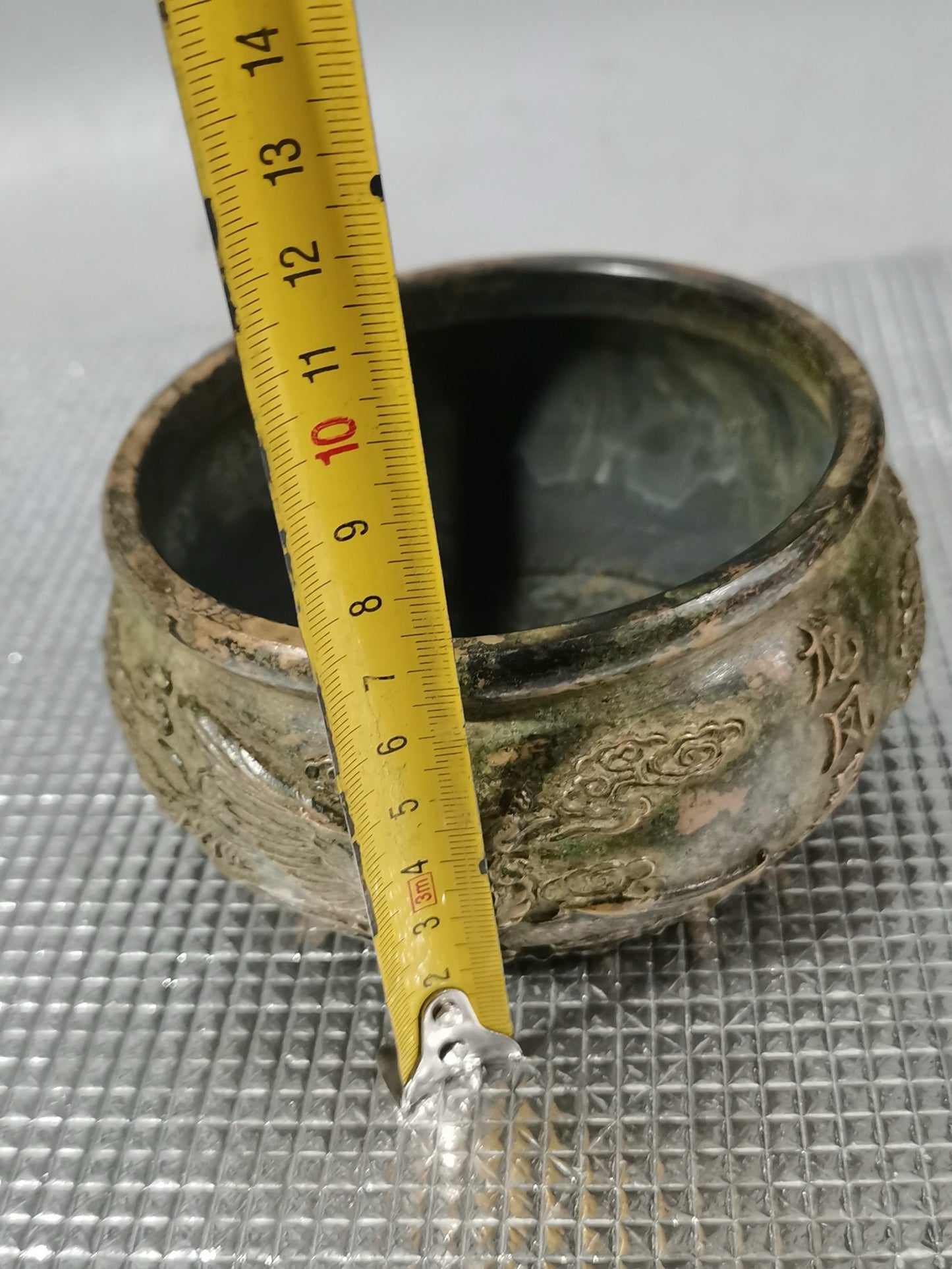 Dragon and Phoenix Bringing Auspicious Treasure Bowl
