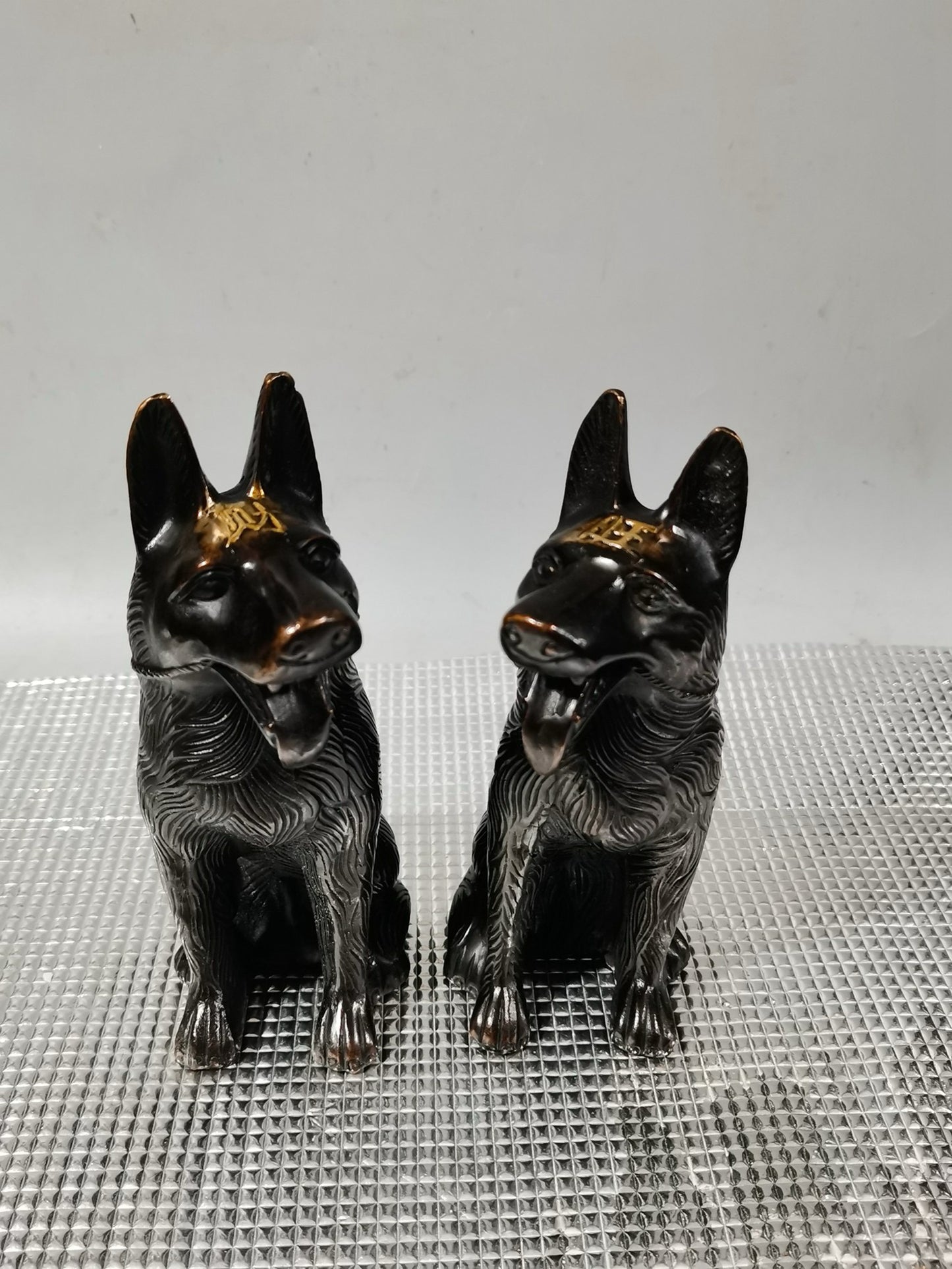 Purple Copper Gilded Wealthy Dog