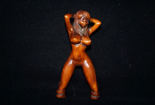 Huangyang wood carved beautiful slingshot