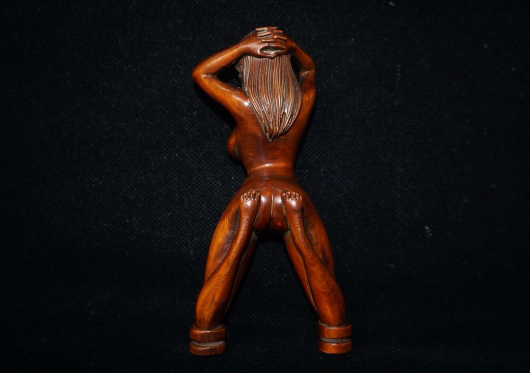 Huangyang wood carved beautiful slingshot