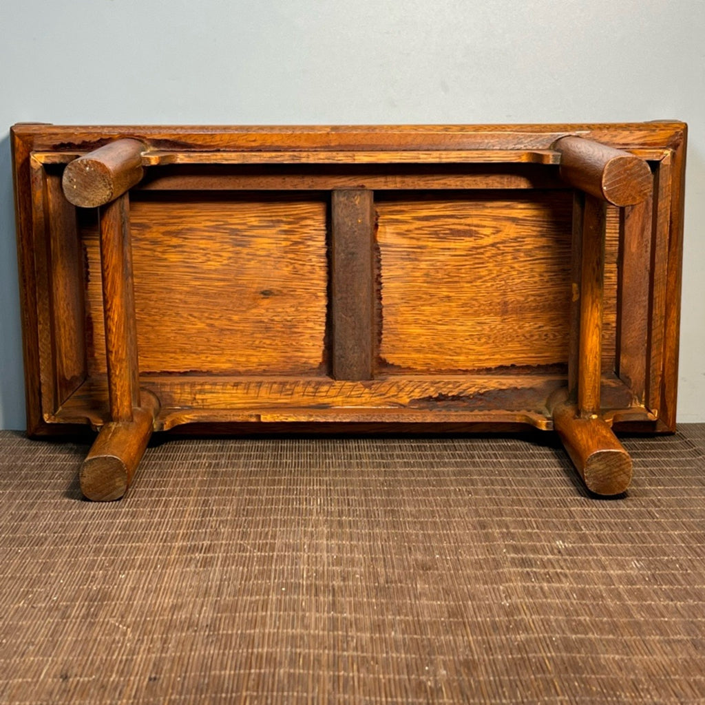 Carved rosewood offering table