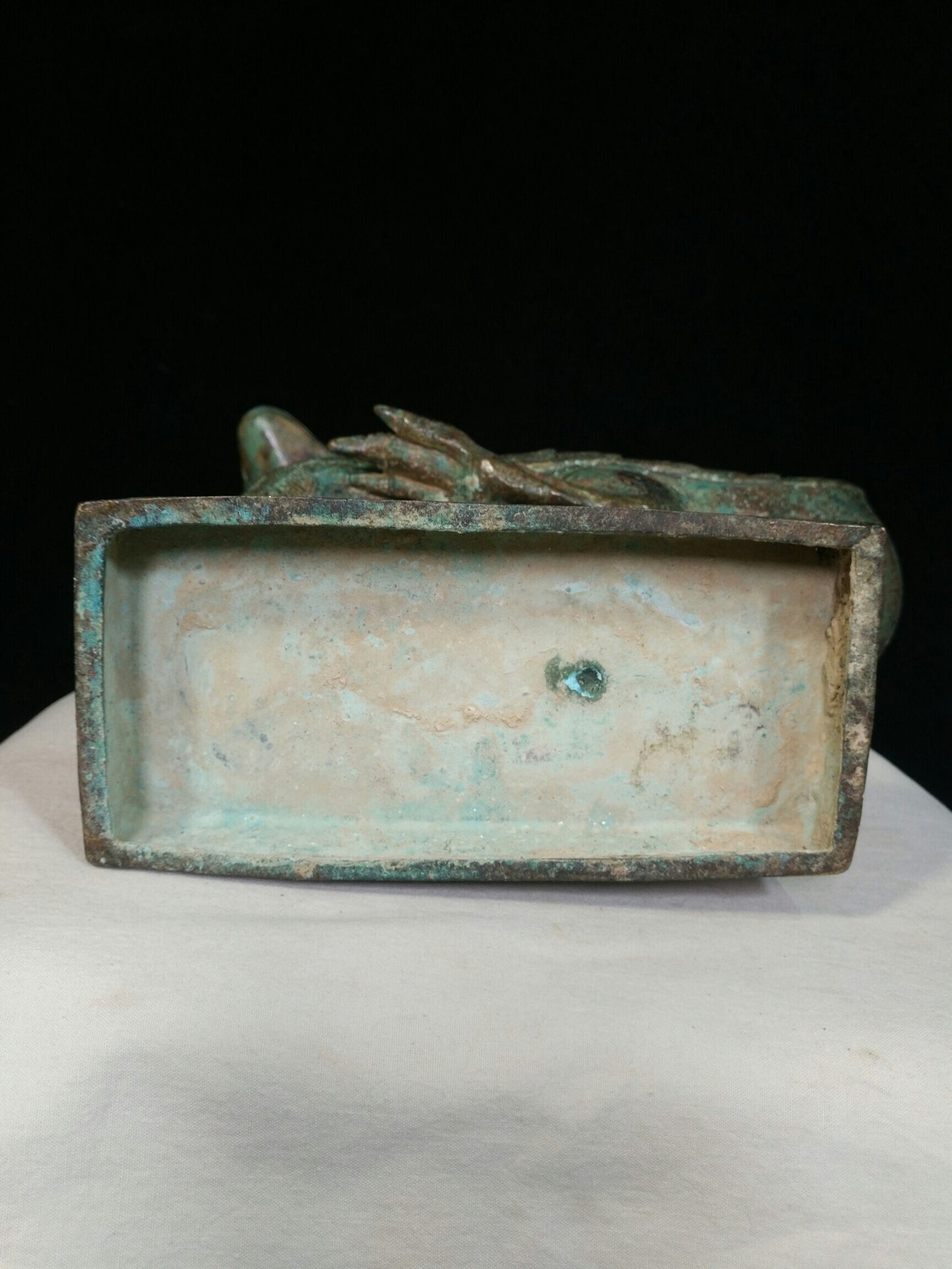 Chinese Antique Pure Copper Tianji Zun