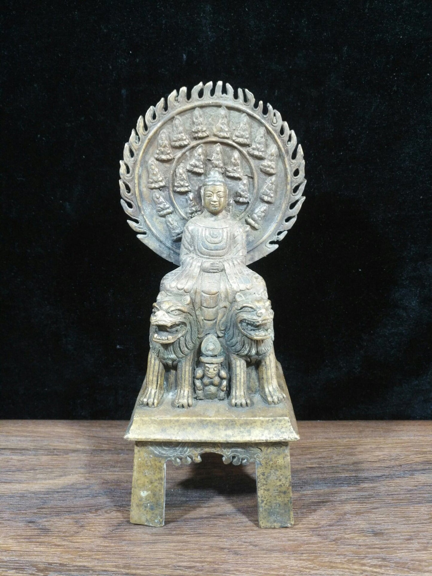 Chinese antique pure copper "Shakyamuni Buddha"