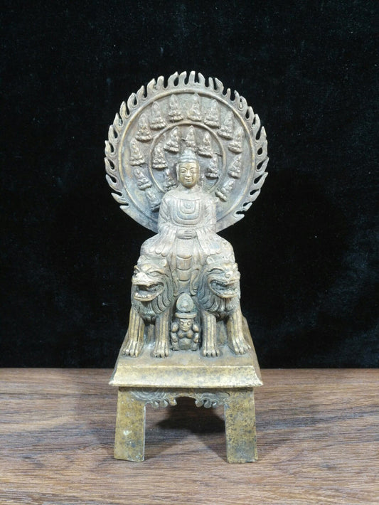 Chinese antique pure copper "Shakyamuni Buddha"