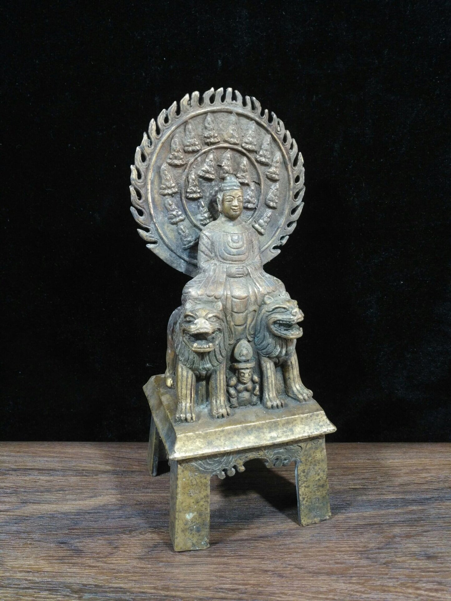 Chinese antique pure copper "Shakyamuni Buddha"