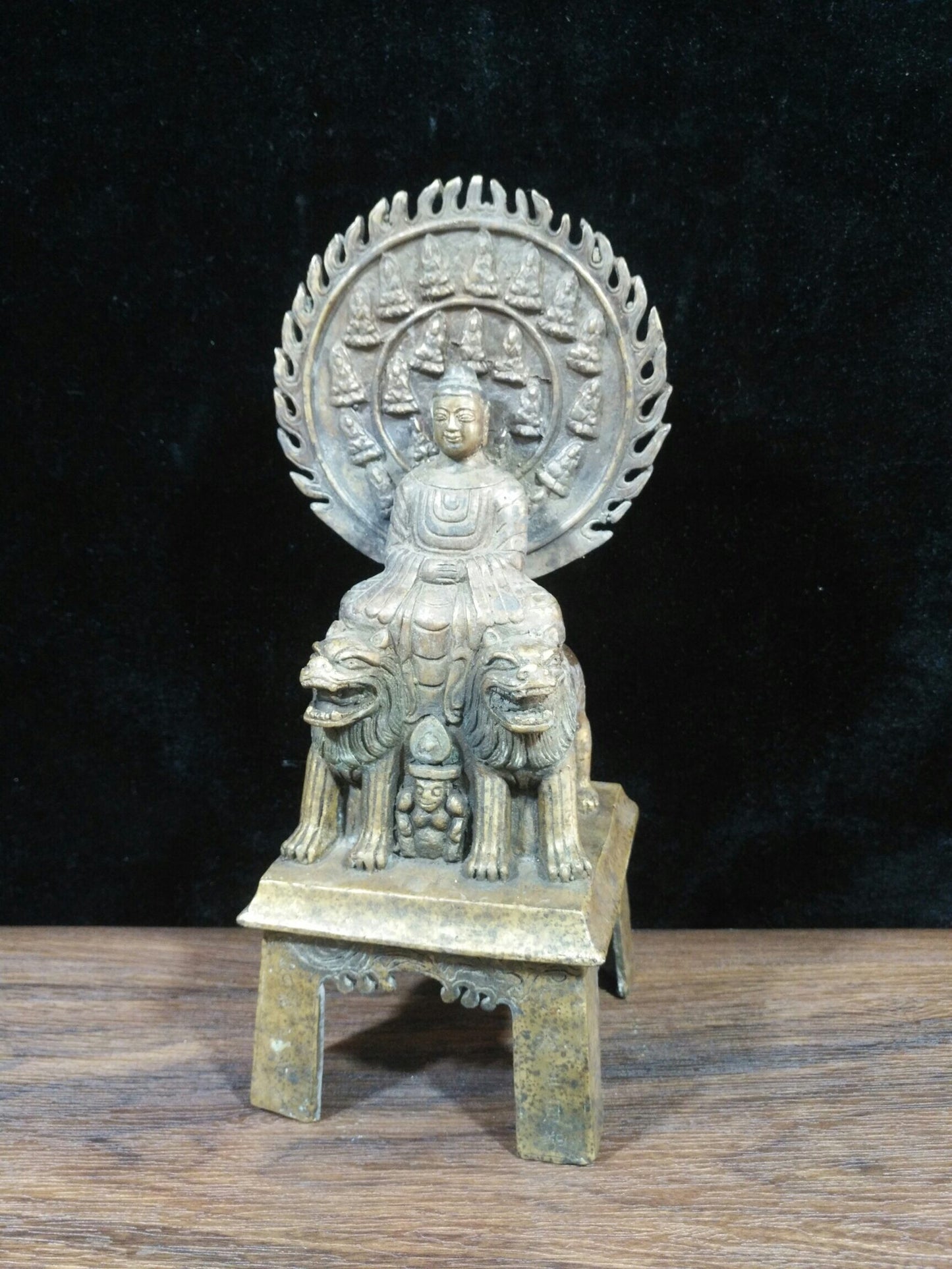 Chinese antique pure copper "Shakyamuni Buddha"
