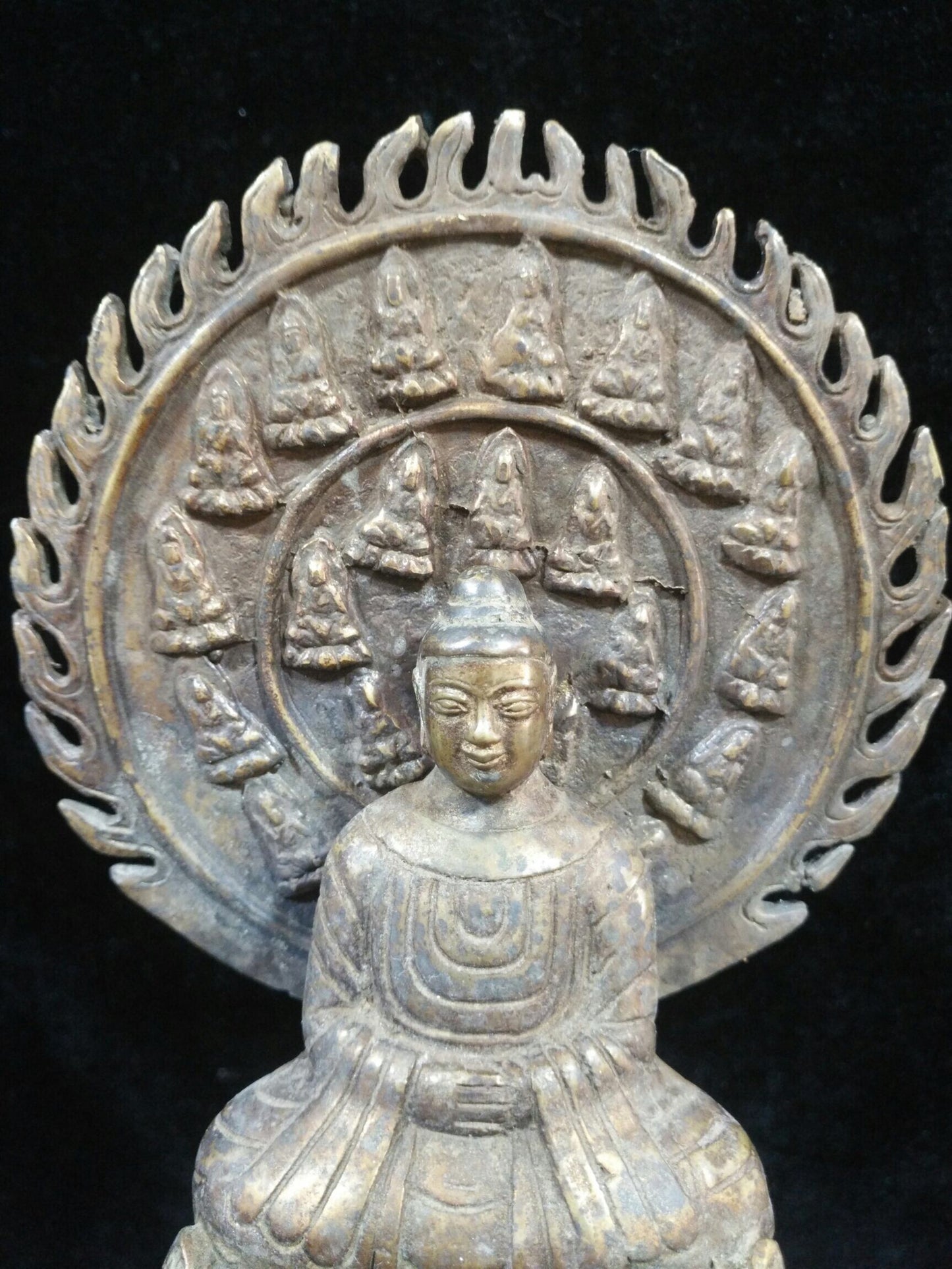 Chinese antique pure copper "Shakyamuni Buddha"