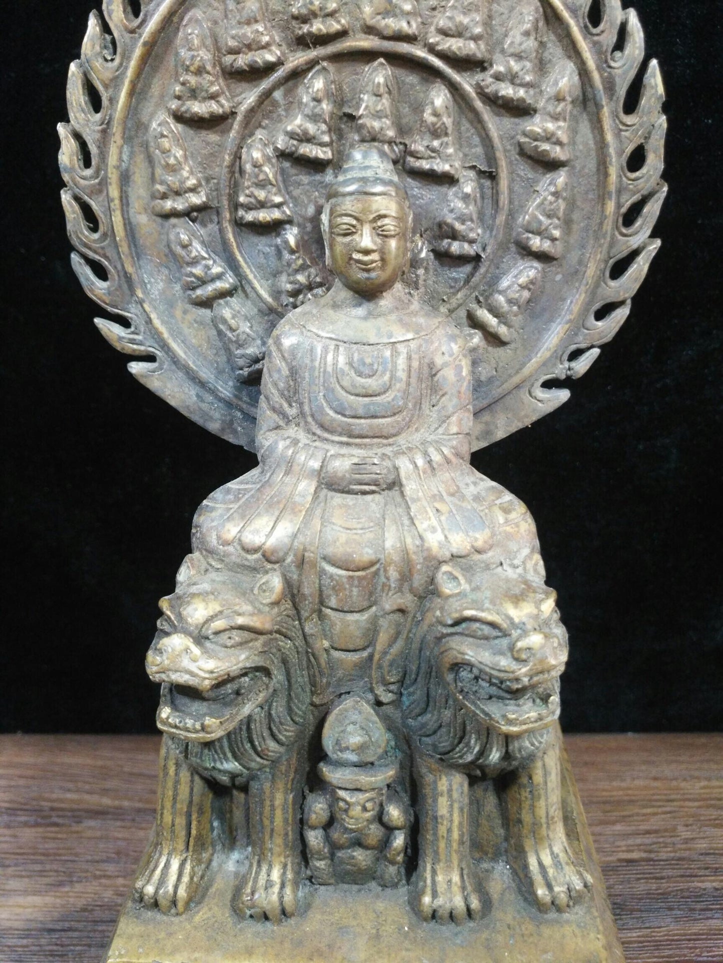 Chinese antique pure copper "Shakyamuni Buddha"