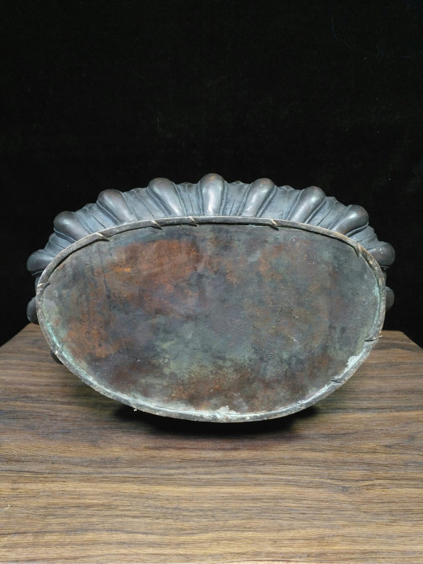 Chinese antique pure copper [Medicine Buddha]