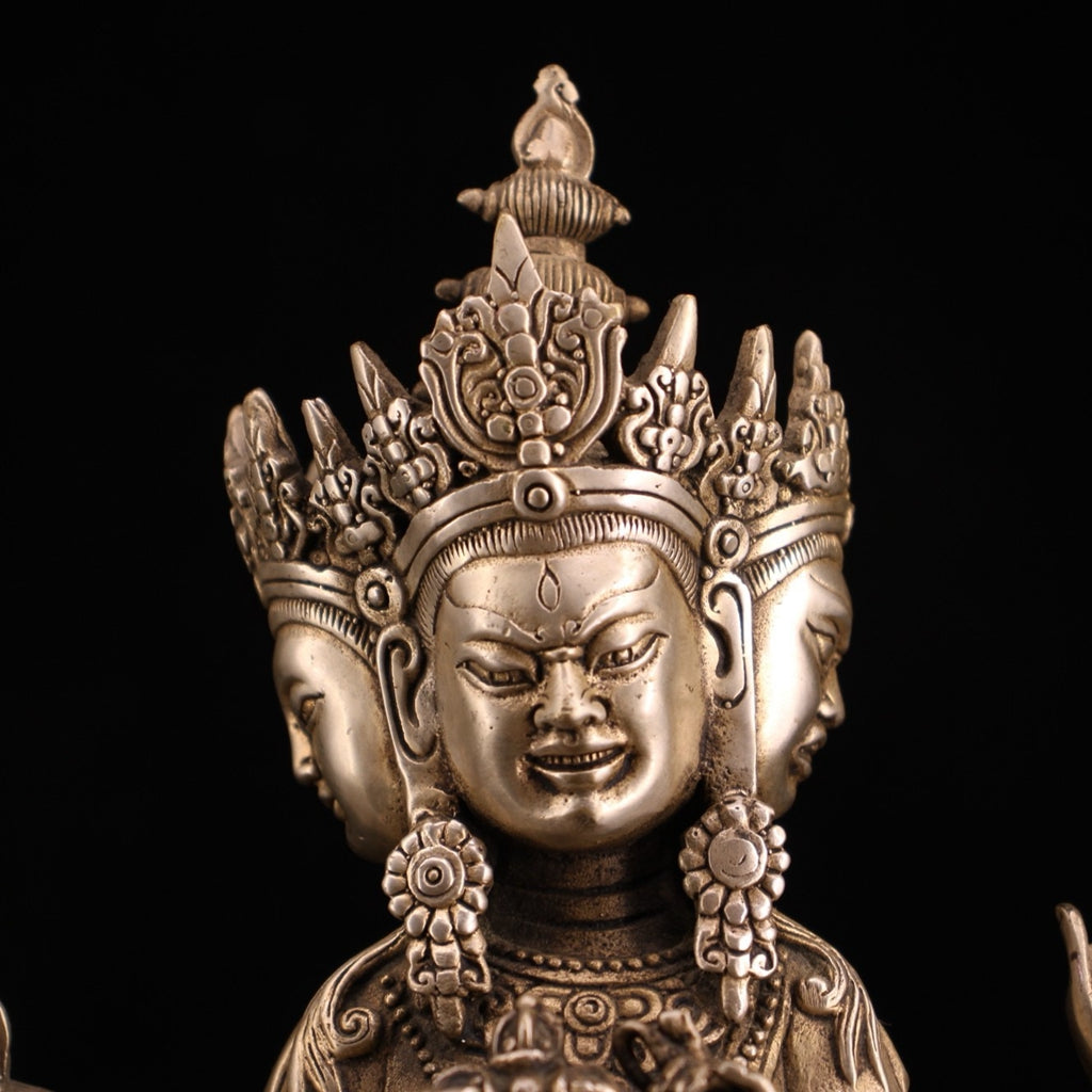 One Pure Copper Buddha Mother