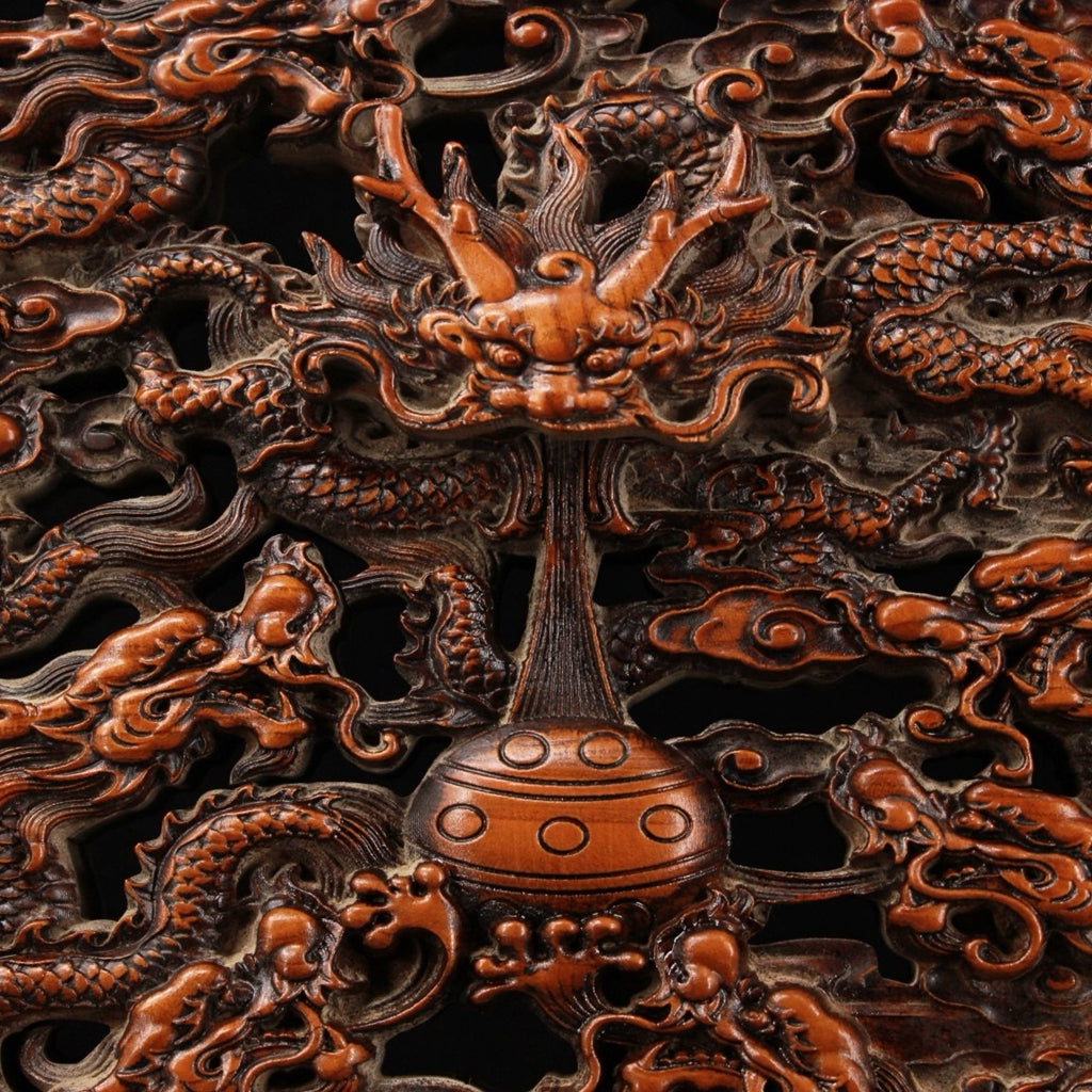 Huangyangmu Jiulong Screen Decoration