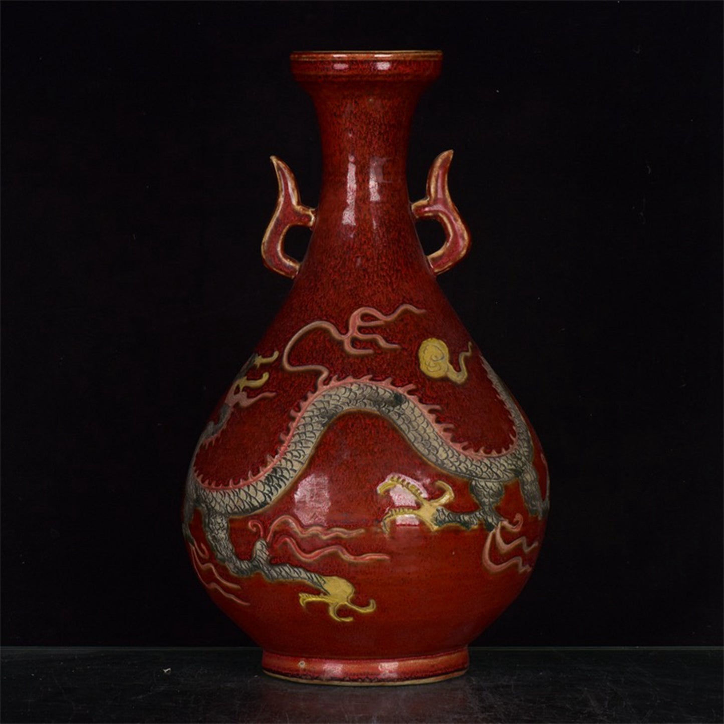Chinese antique porcelain plate painting