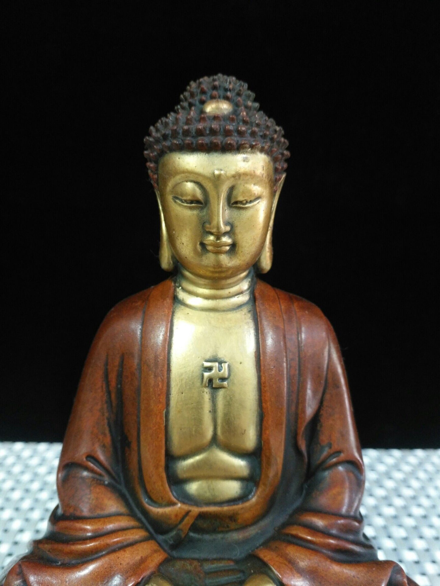 Chinese antique pure copper [Shakyamuni Buddha]