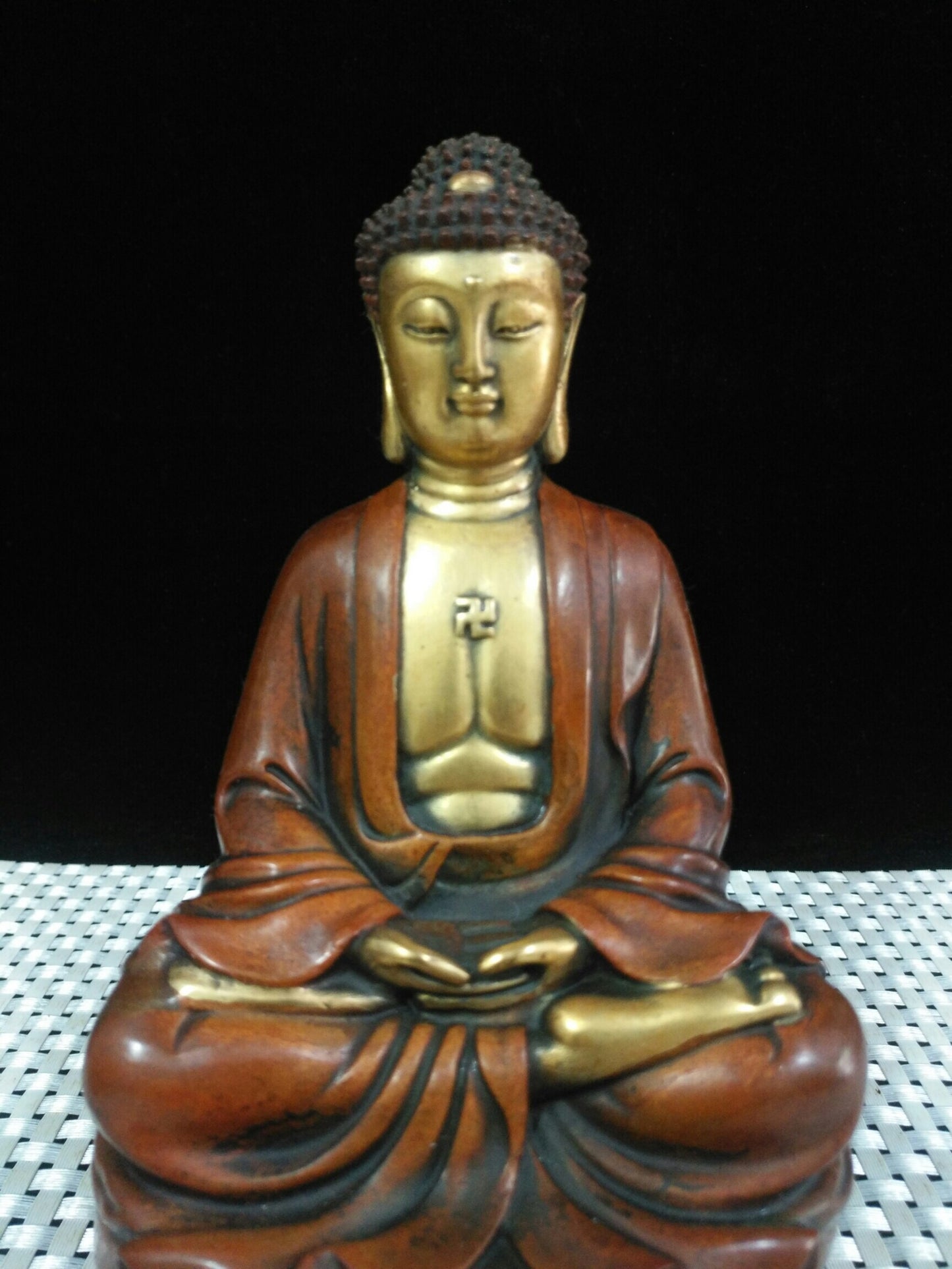 Chinese antique pure copper [Shakyamuni Buddha]