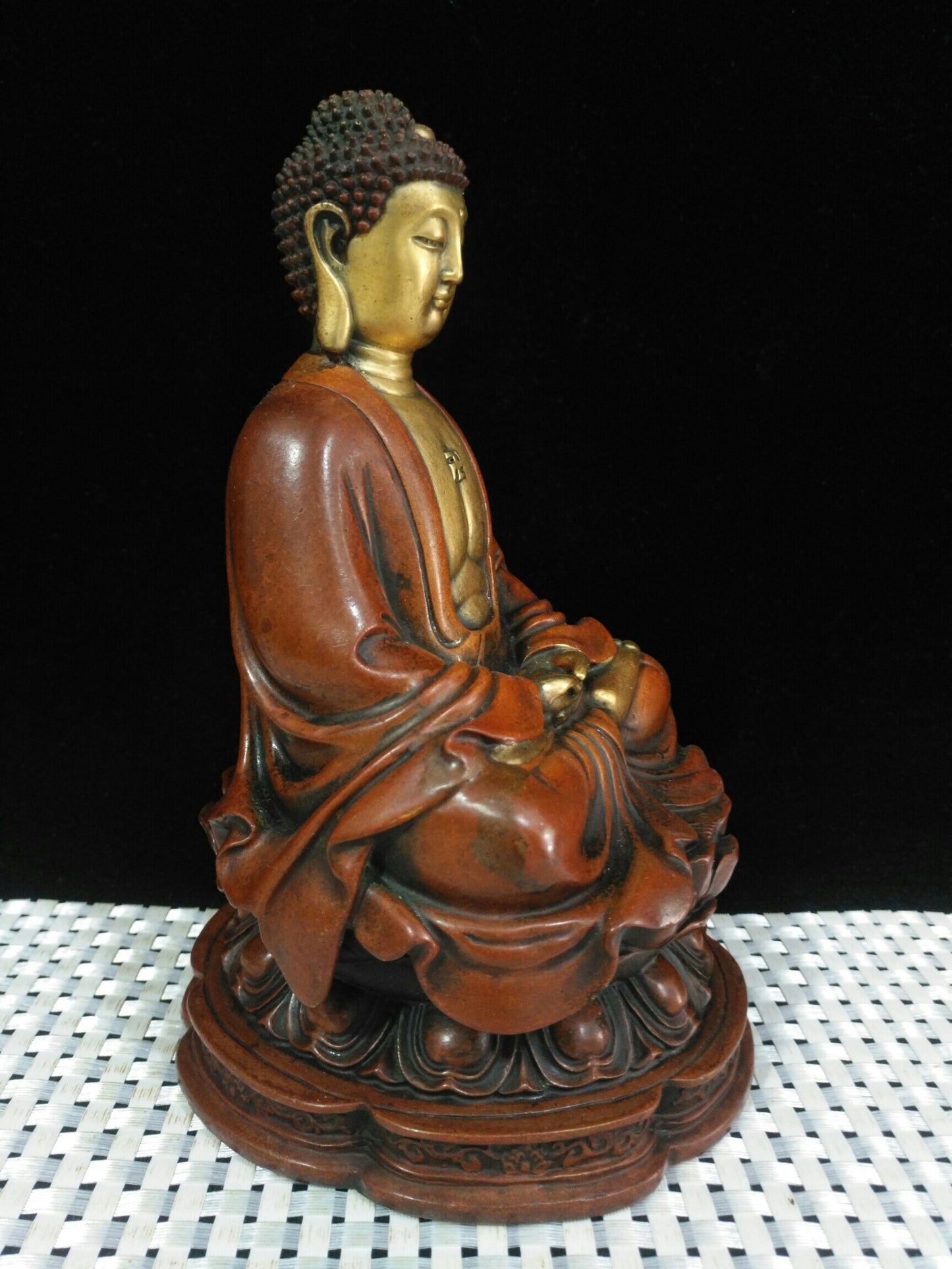 Chinese antique pure copper [Shakyamuni Buddha]