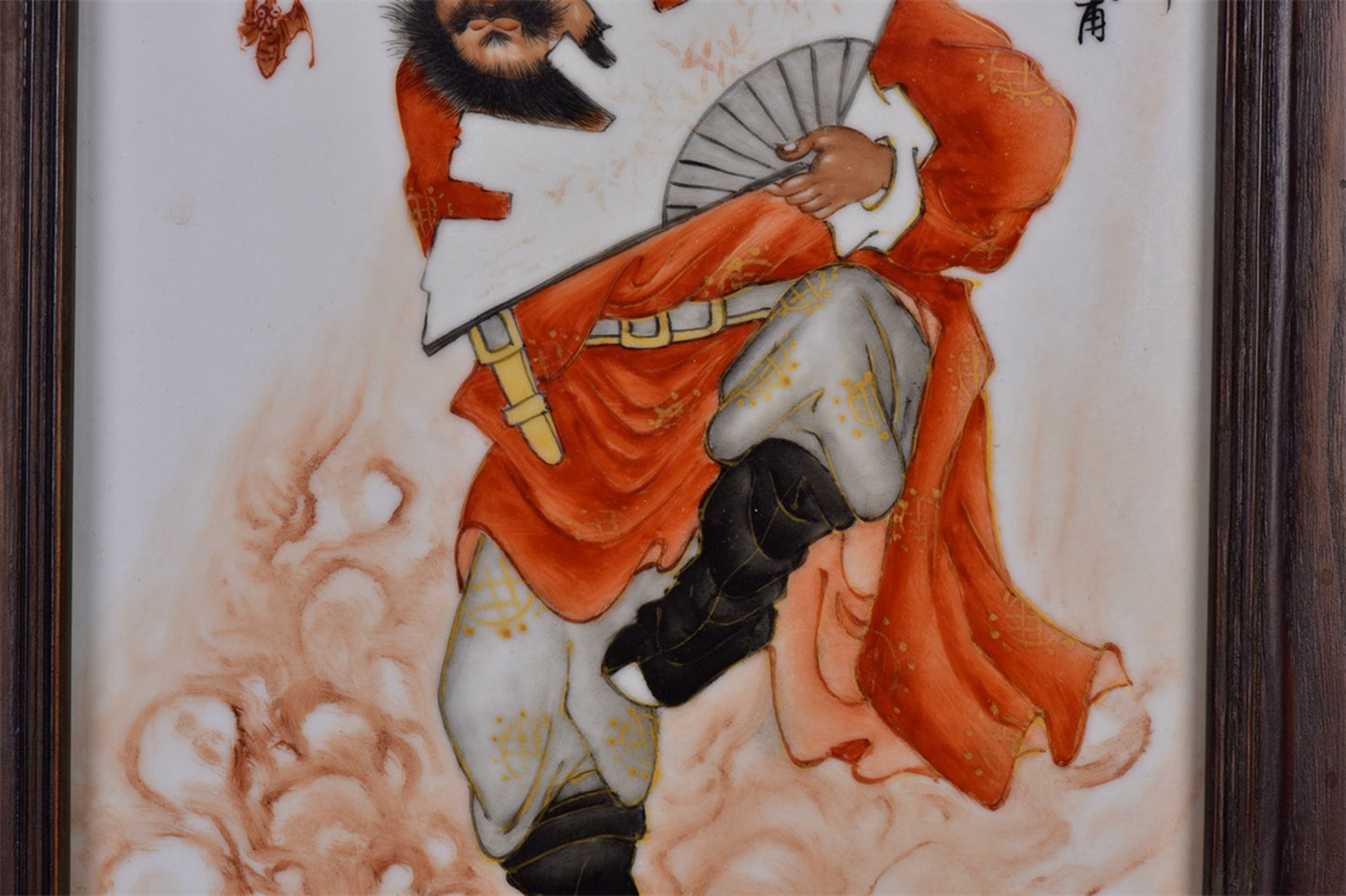 Chinese antique porcelain plate painting