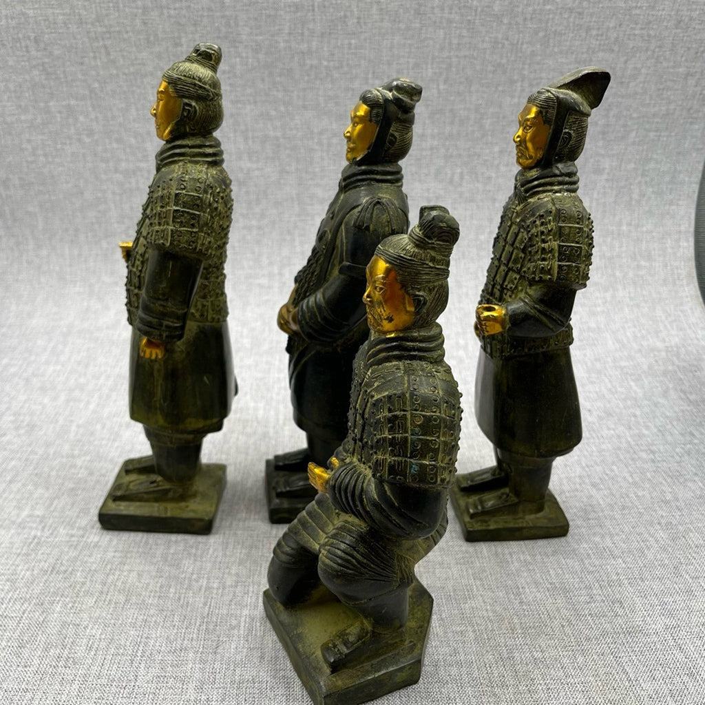 Pure copper Terra Cotta Warriors decorations