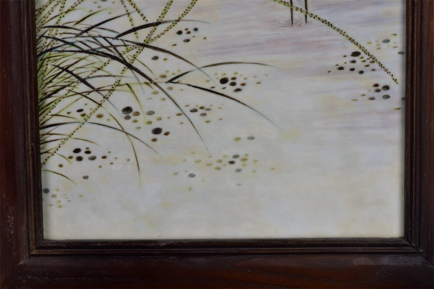 Chinese antique porcelain plate painting