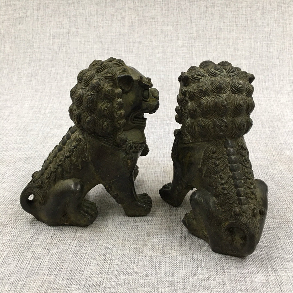 Pure copper lion ornament