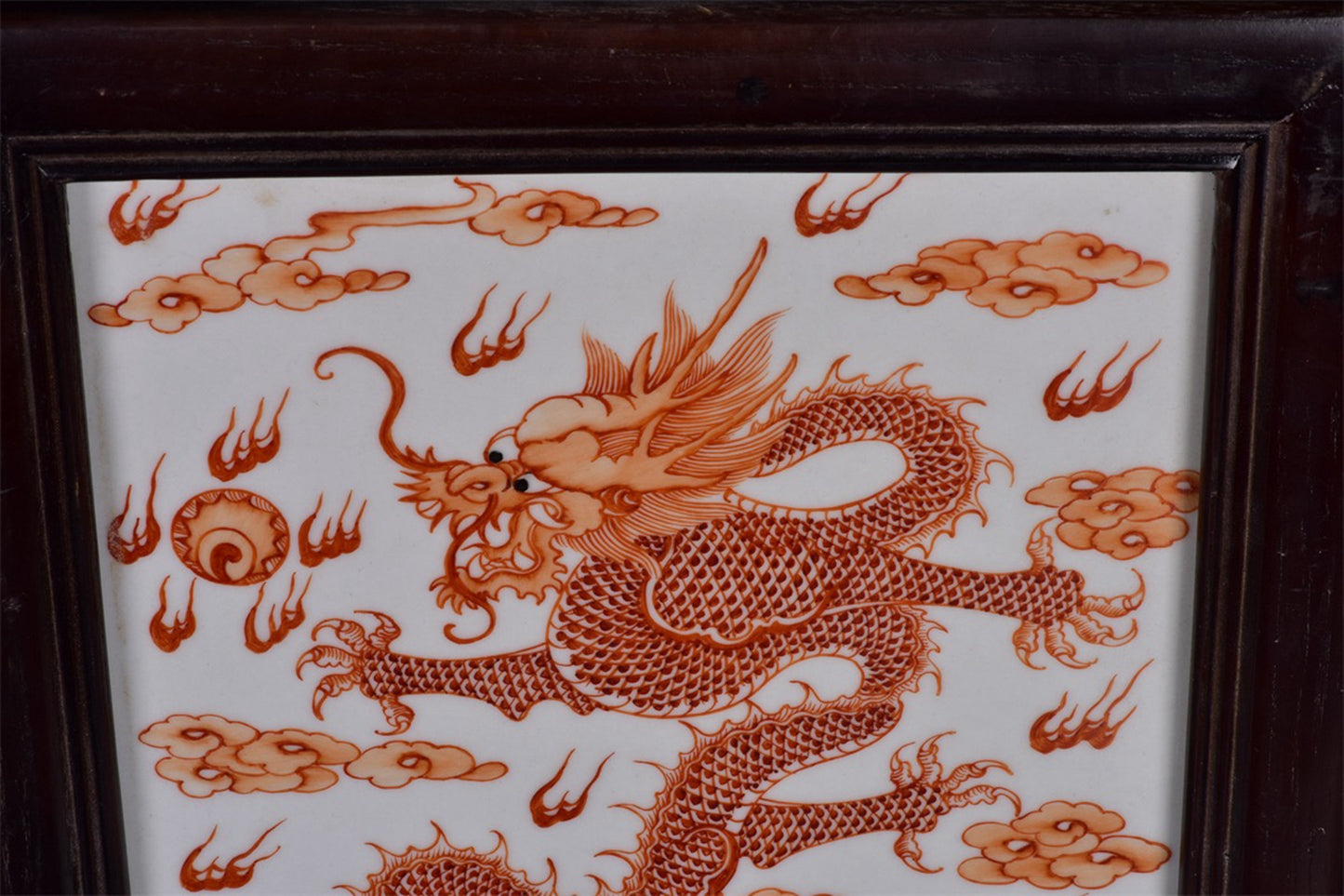 Chinese antique porcelain plate painting