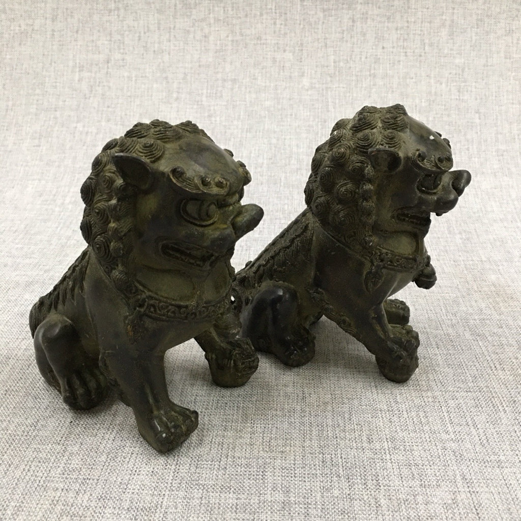 Pure copper lion ornament