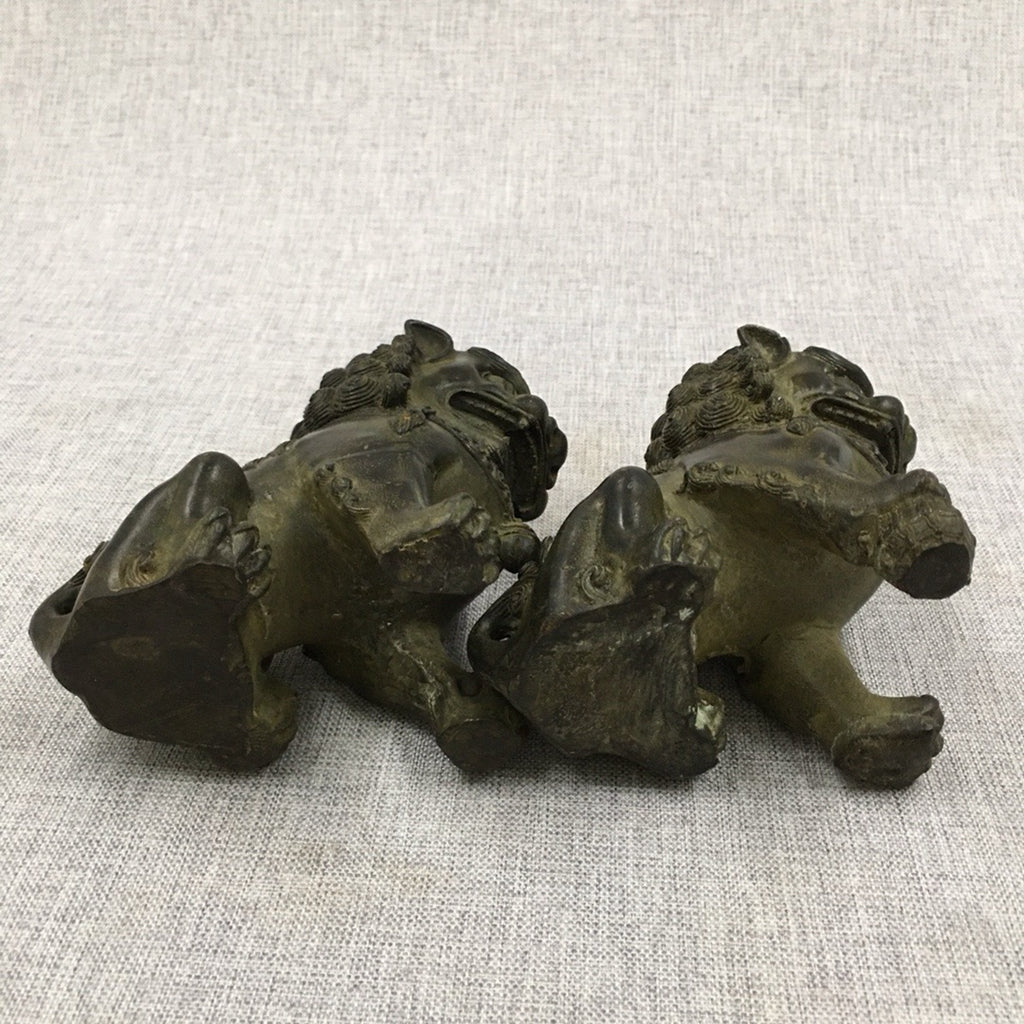 Pure copper lion ornament
