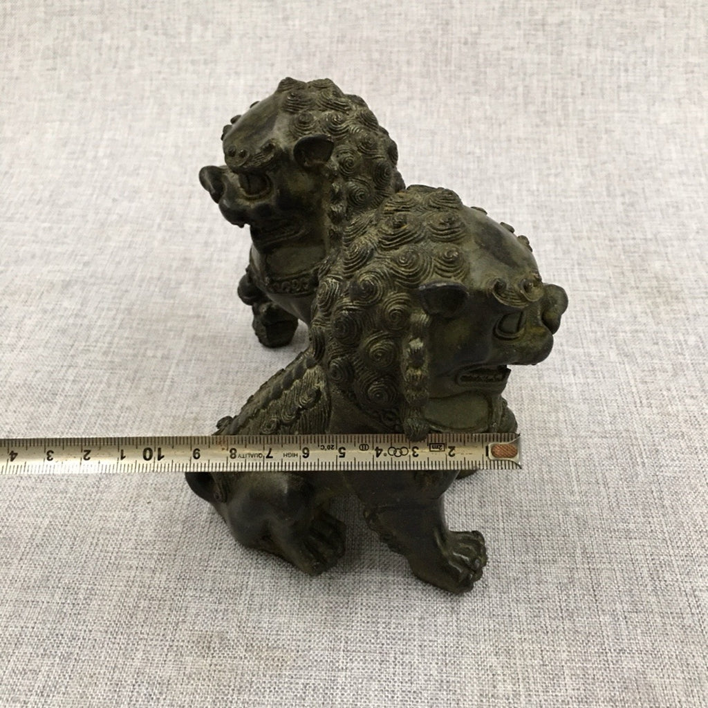Pure copper lion ornament