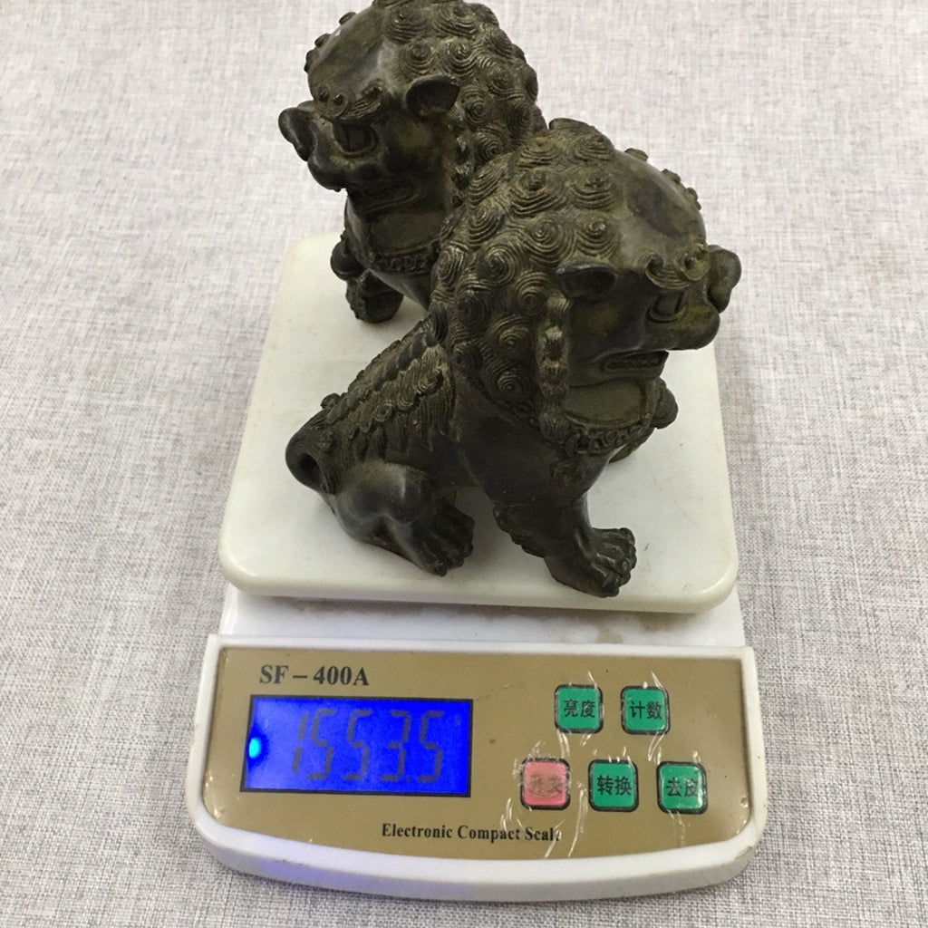 Pure copper lion ornament