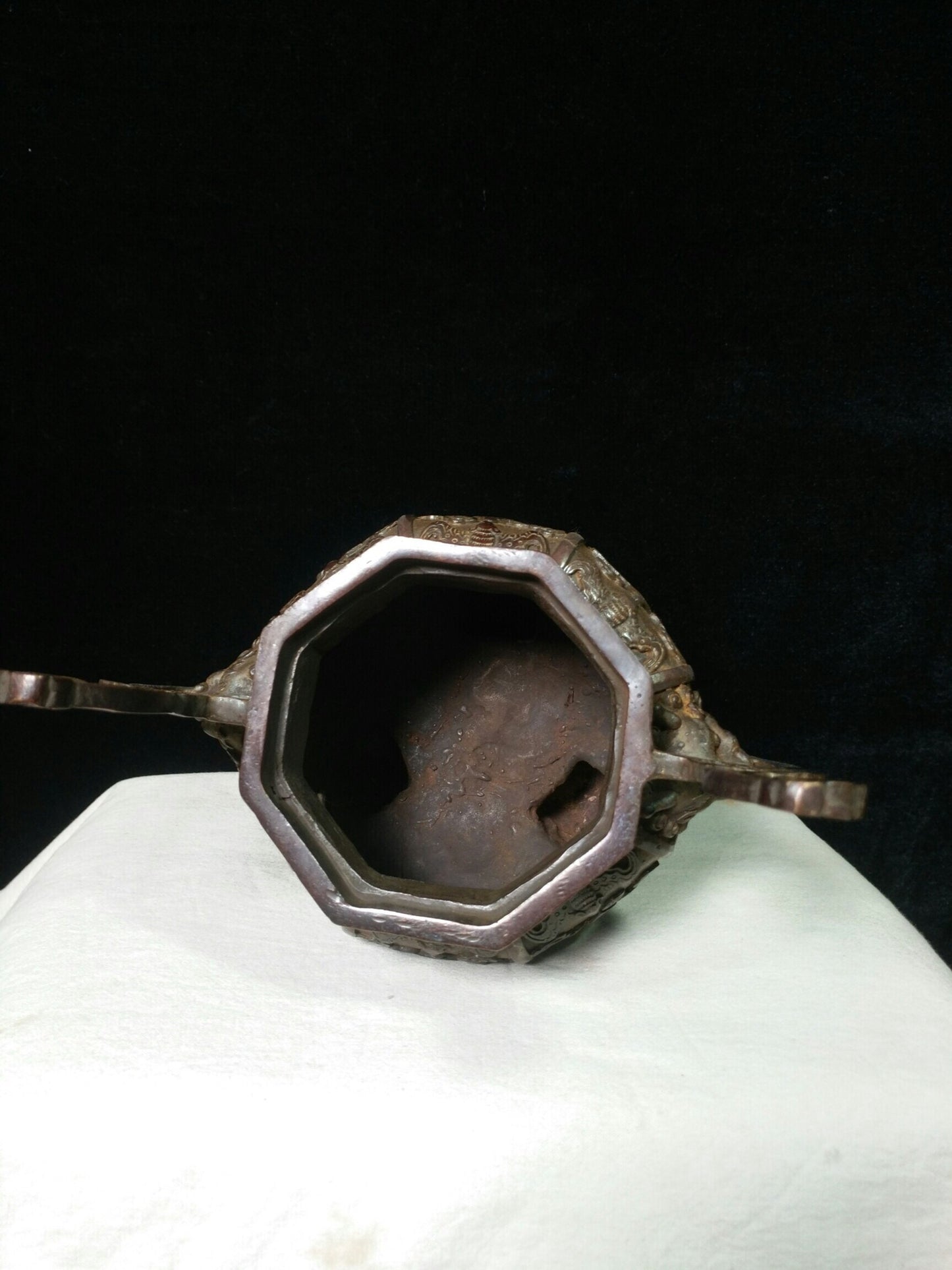 Chinese antique pure copper "Ba Ji Xiang Xun Xiang Lu"