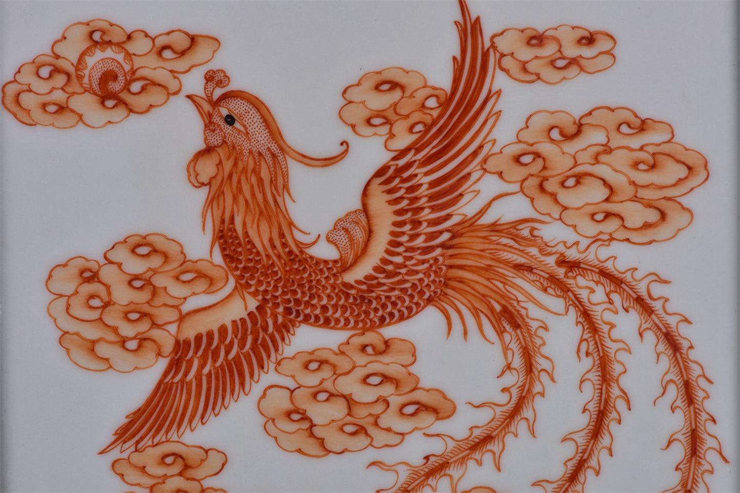 Chinese antique porcelain plate painting 的副本