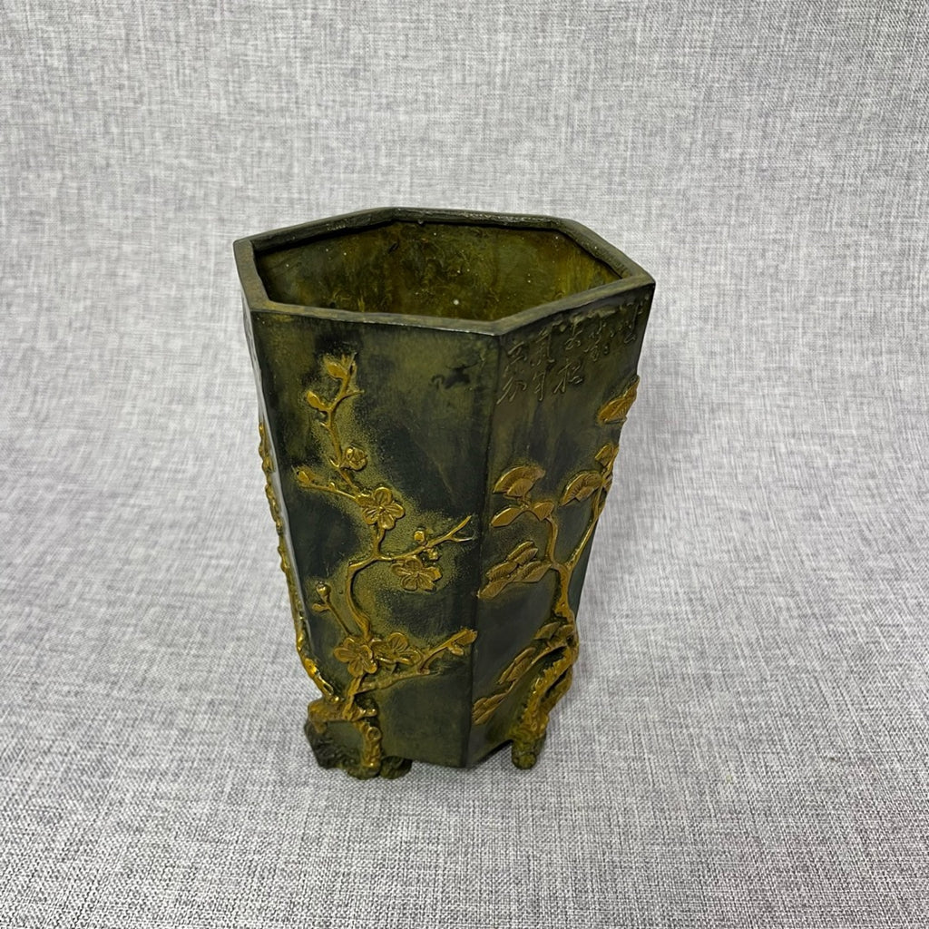 Plum Orchid Bamboo Chrysanthemum Pen Holder