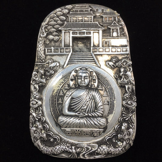 Silver Plated Xiaogai Yungang Grottoes