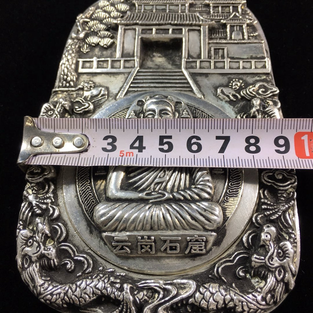 Silver Plated Xiaogai Yungang Grottoes