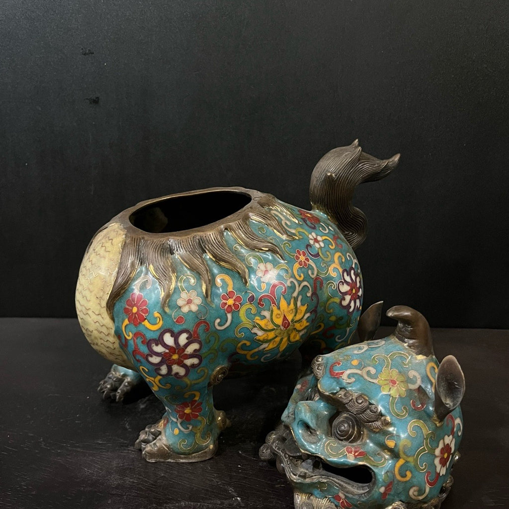 Pure copper incense burner