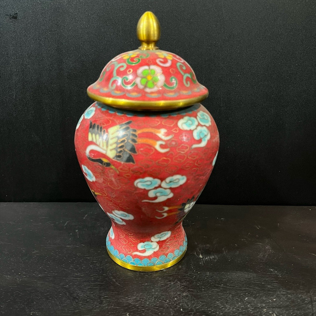 Pure copper gold Thai blue general jar
