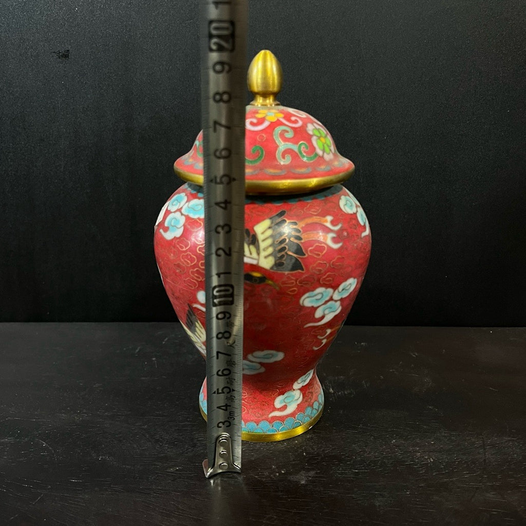Pure copper gold Thai blue general jar