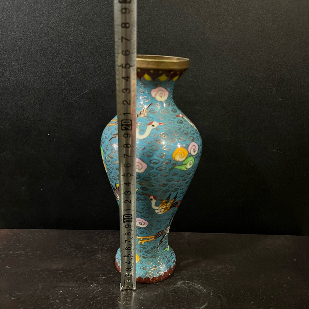 Pure copper cloisonn é vase