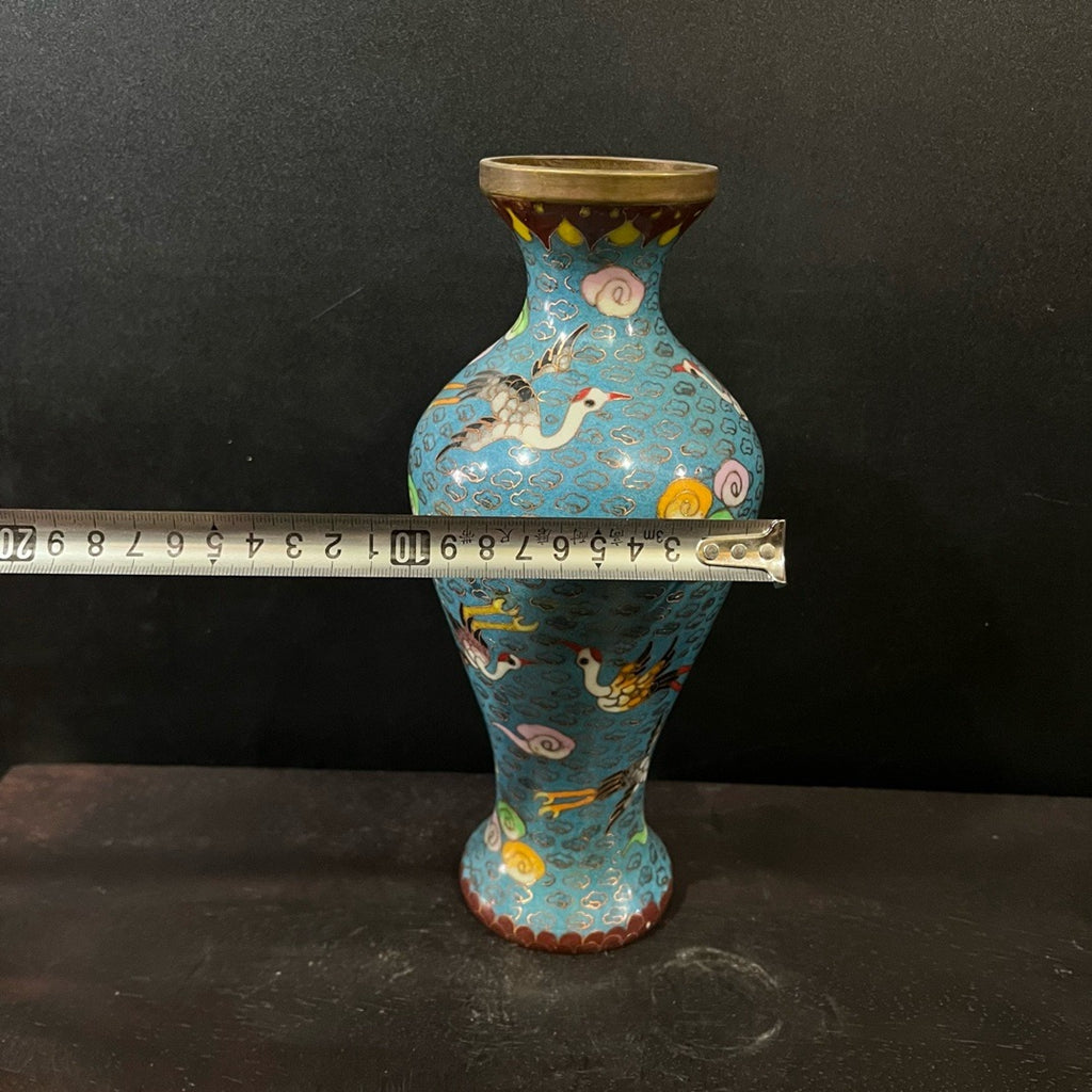 Pure copper cloisonn é vase