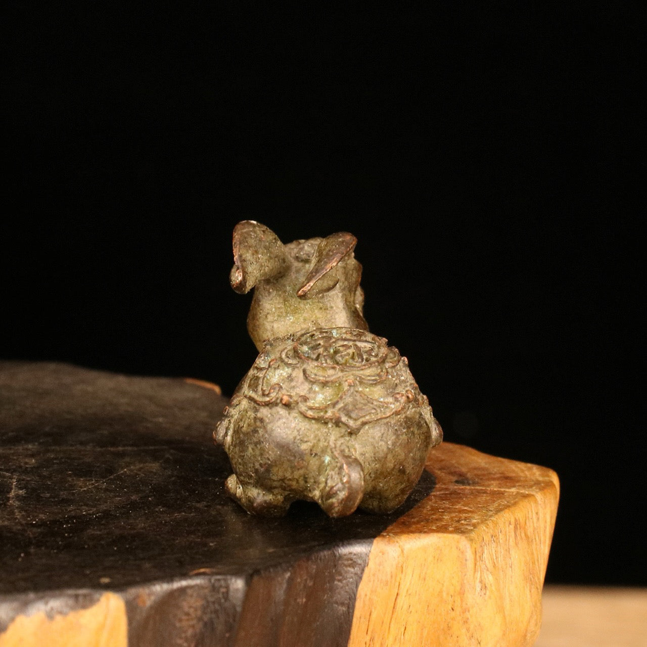 Chinese Antique Alloy Little Rabbit