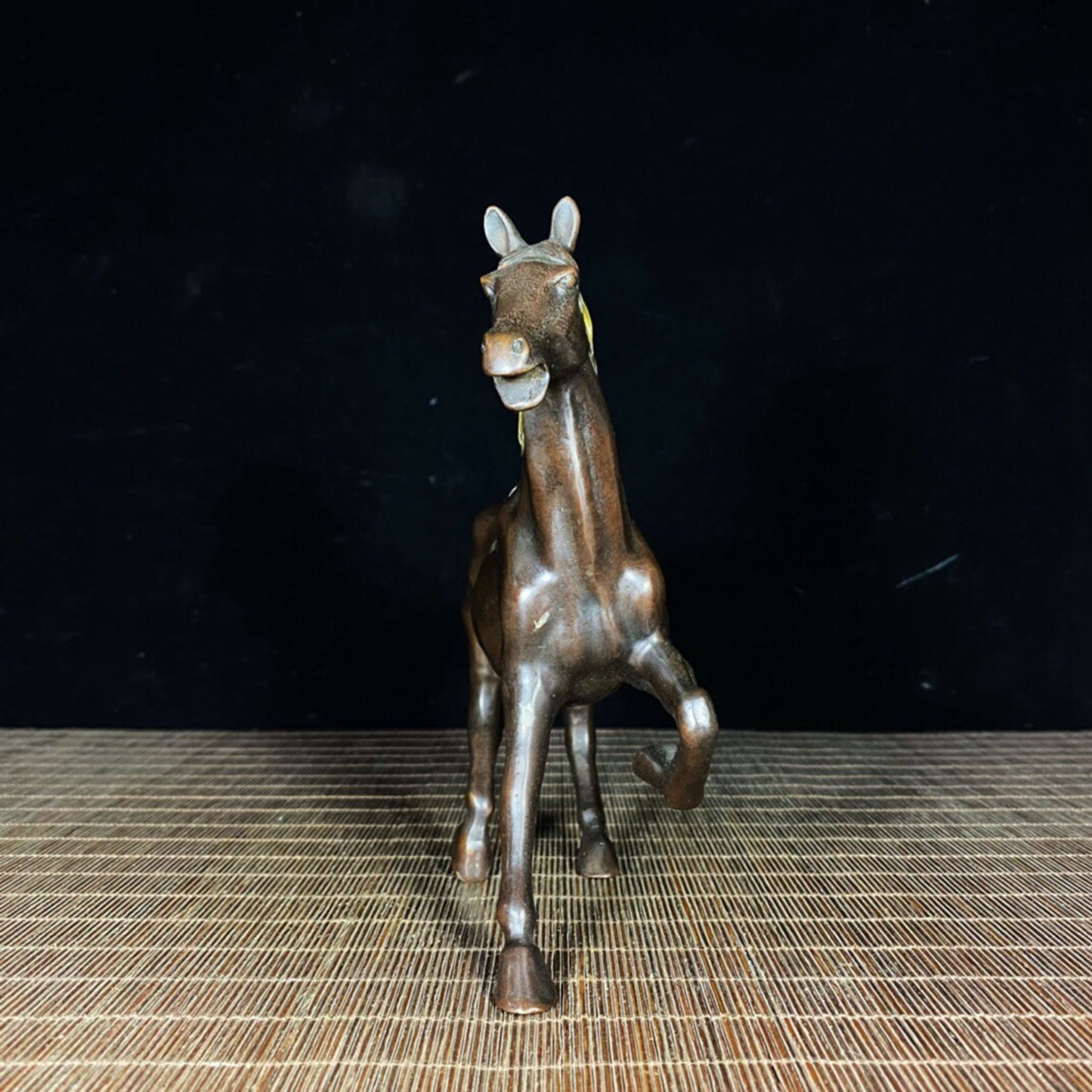 Chinese antique pure copper steed