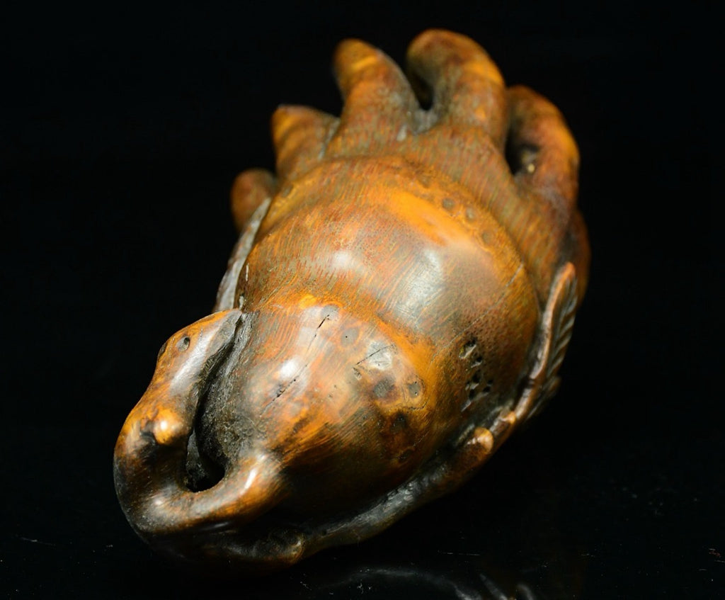 Bamboo carved Buddha's hand ornaments