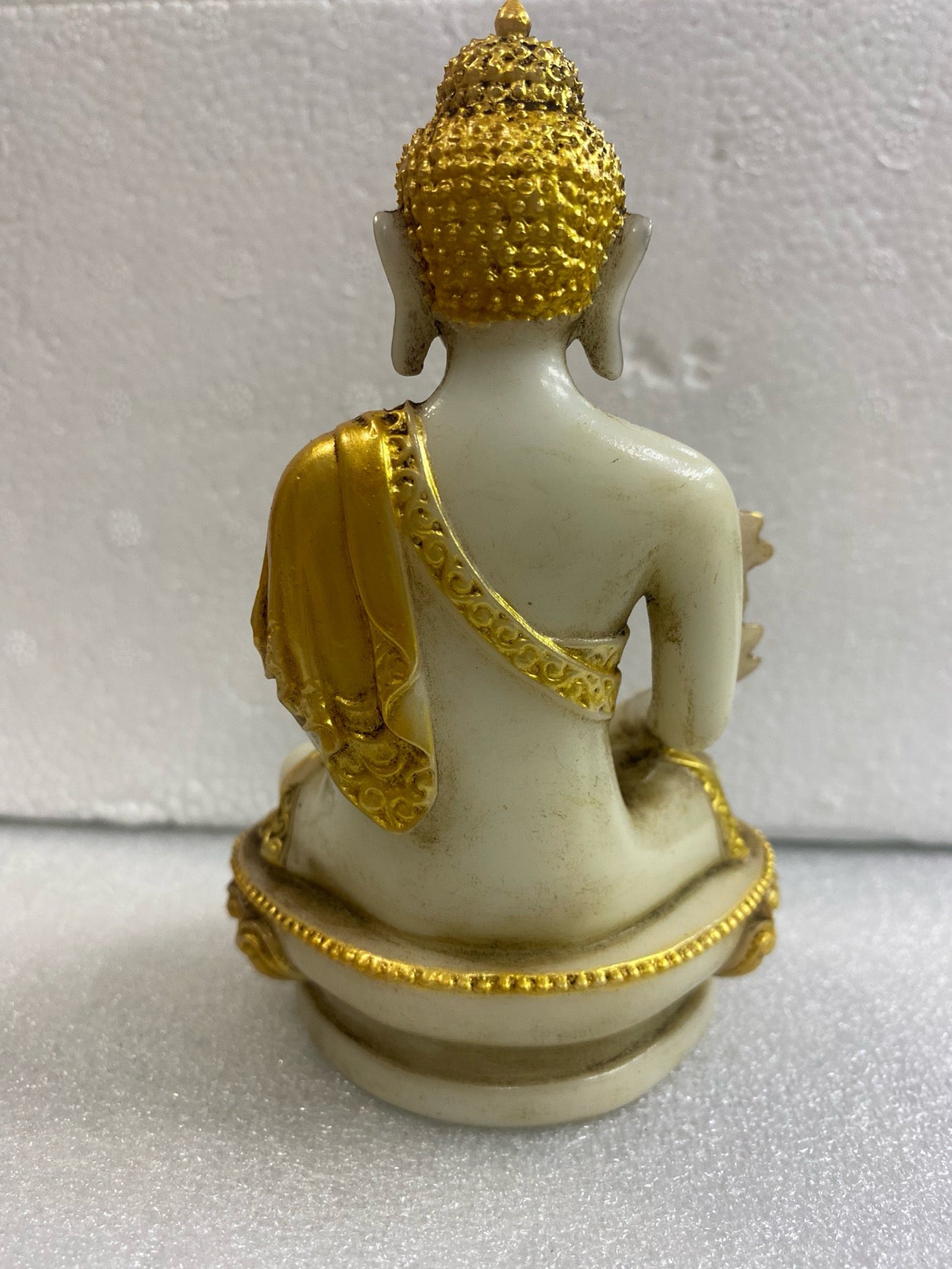 Chinese Antique Glass Medicine Buddha Ornament