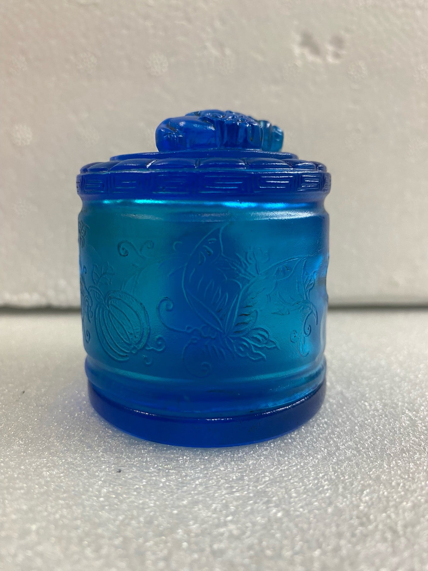 Chinese Antique Glass Finger Box
