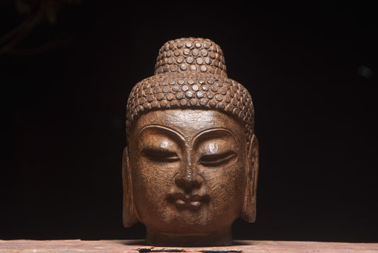 Blue Stone [Buddha's Head]