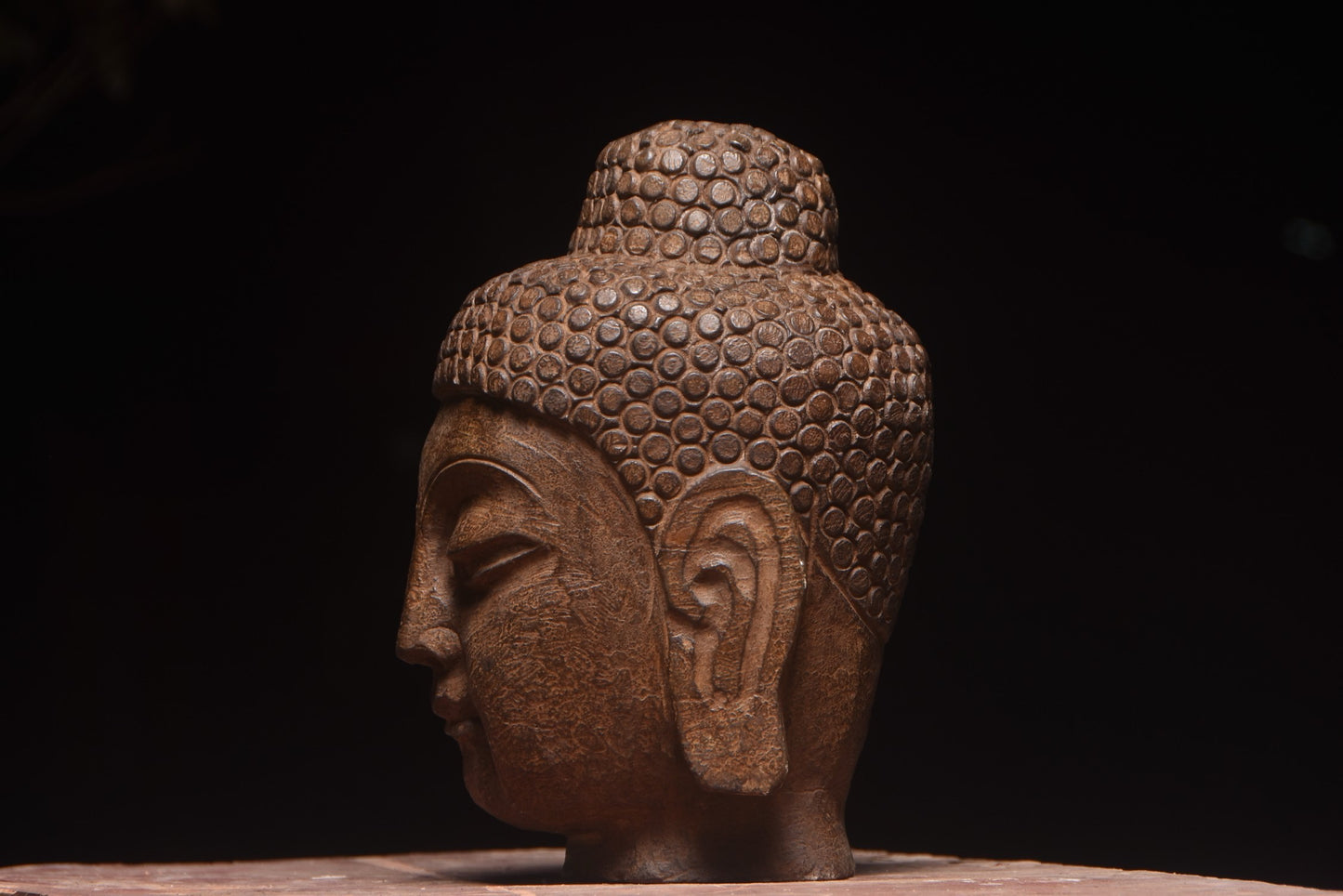 Blue Stone [Buddha's Head]