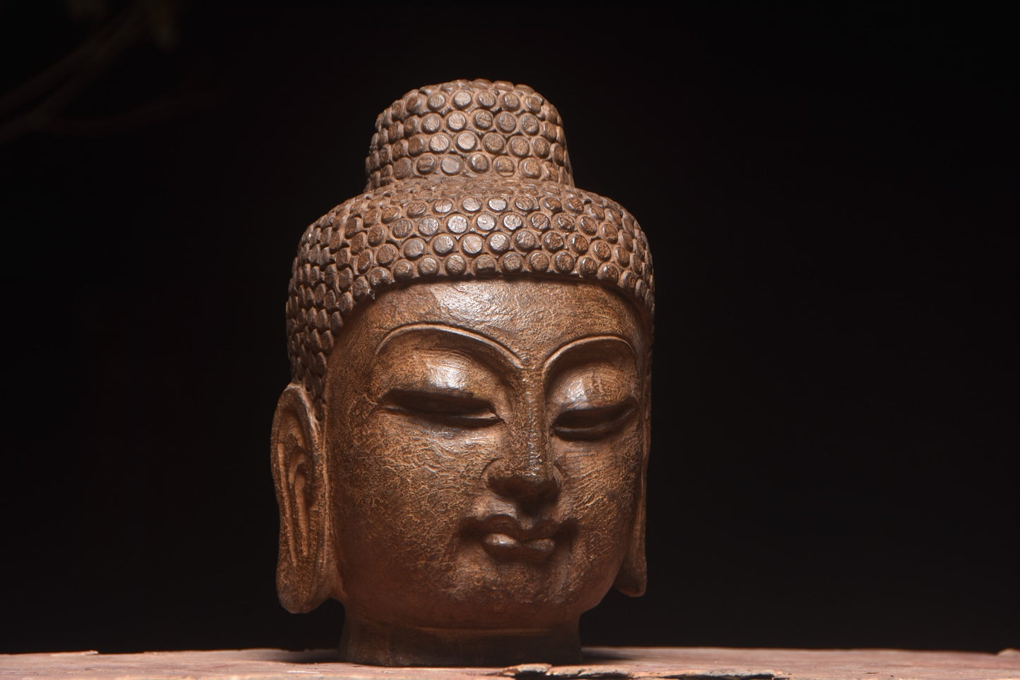 Blue Stone [Buddha's Head]