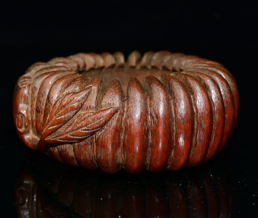 Bamboo carved brush wash ornaments